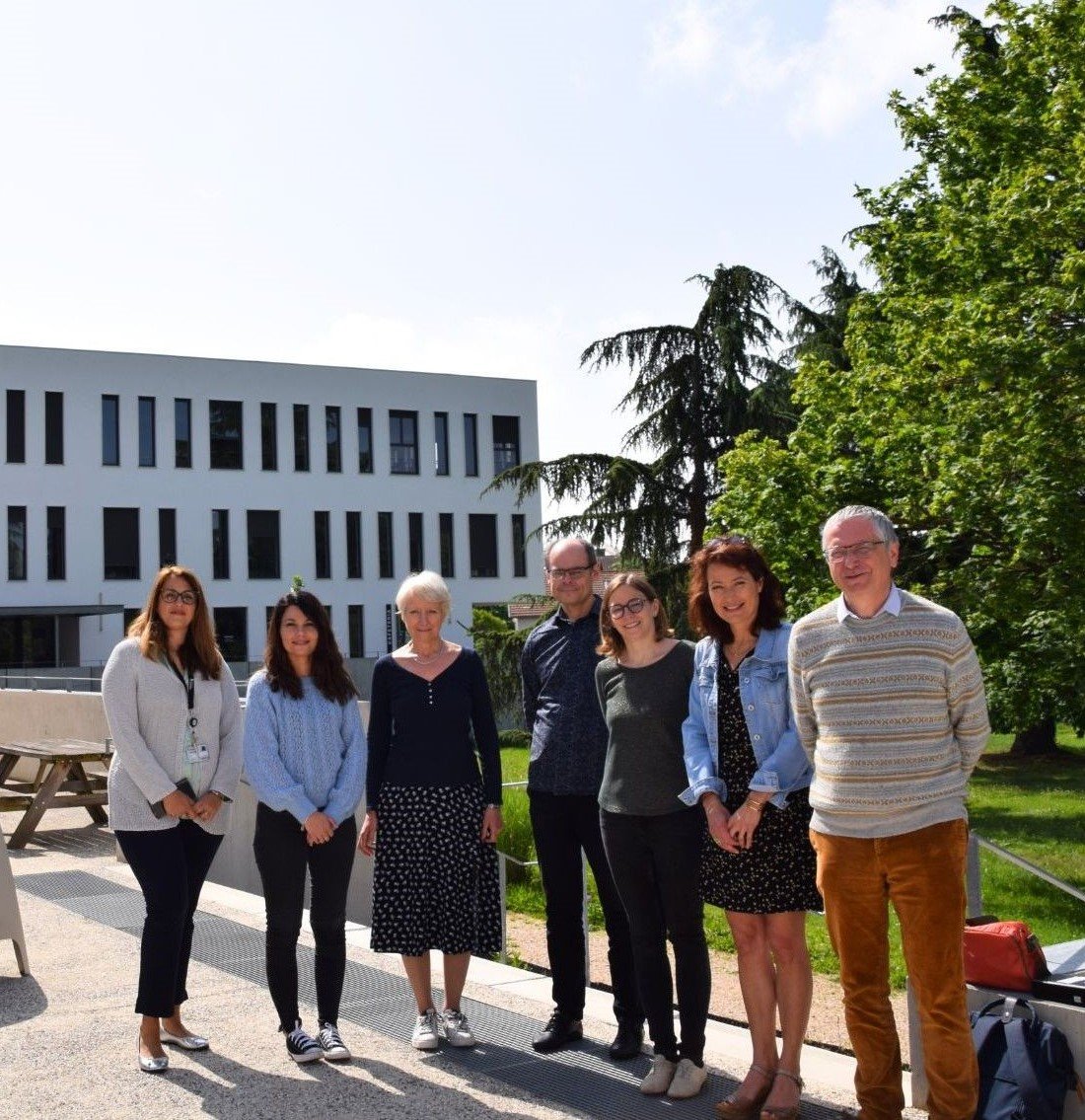 Les équipes de l'Institut Limayrac et de l'APEC dans nos locaux